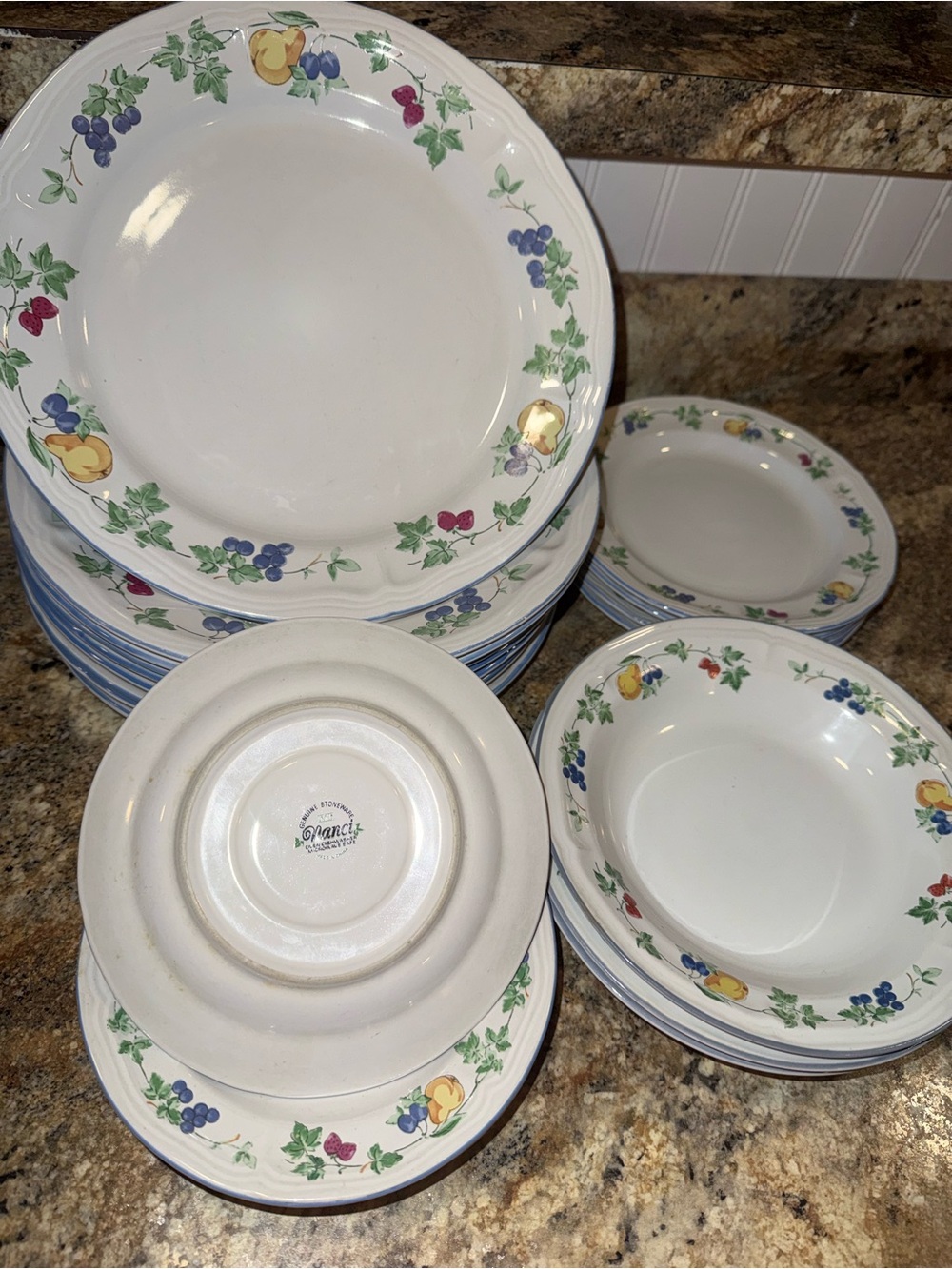 Nanci vintage dinner set
